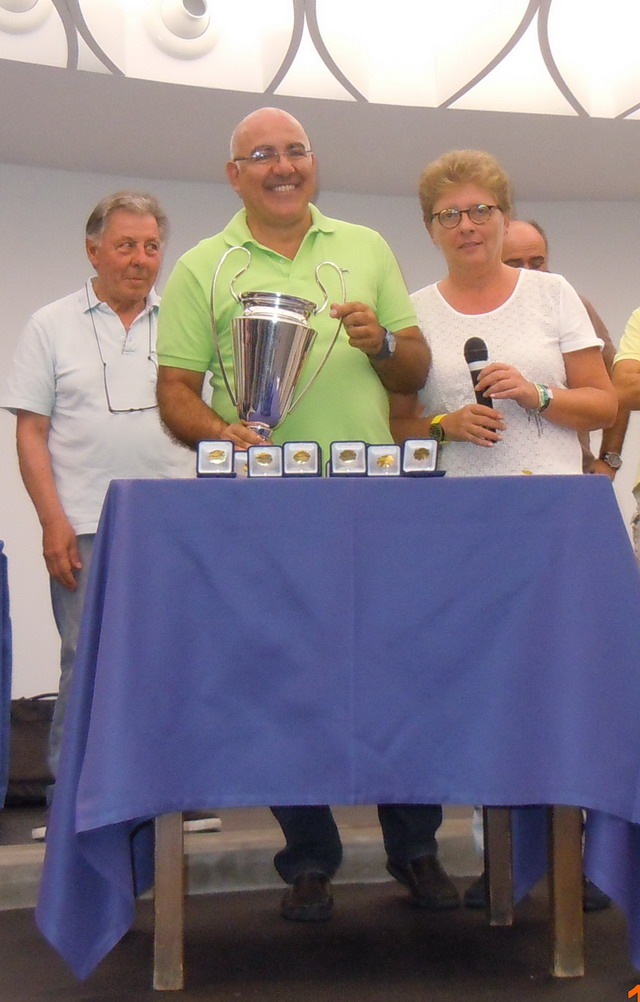 Muci Amleto Campione Figs 2012, Sabaudia settembre 2013, assieme a Sebastiano Di Paolo e Lucia Correale